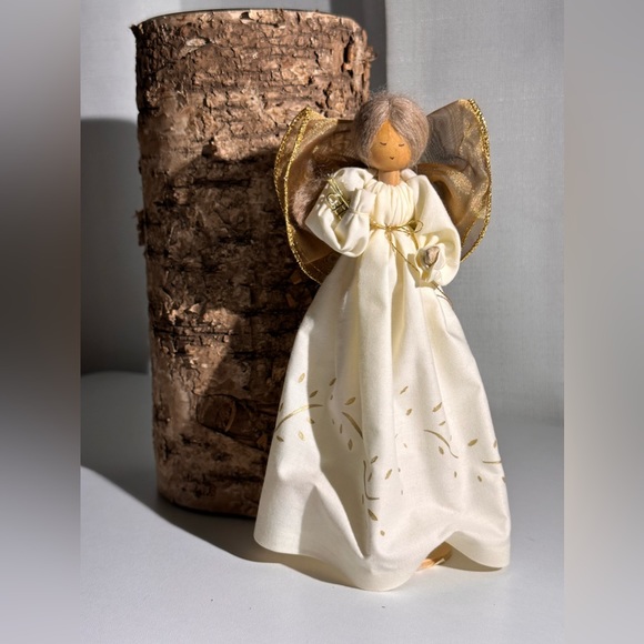 ⭐️ Liebchens Little Loved Ones Handcrafted Pine Baroness Angel Doll ⭐️ - Picture 3 of 9